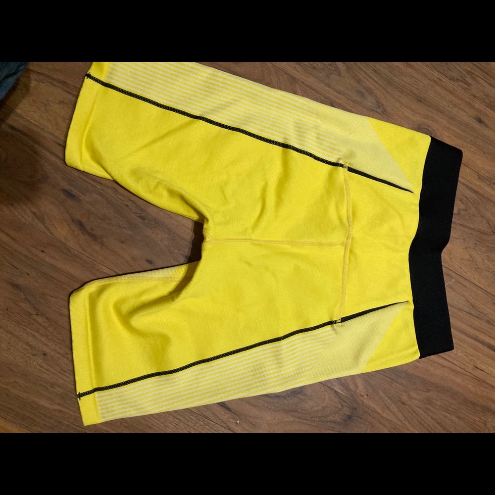 Fabletics Neon High Waist Bike Shorts